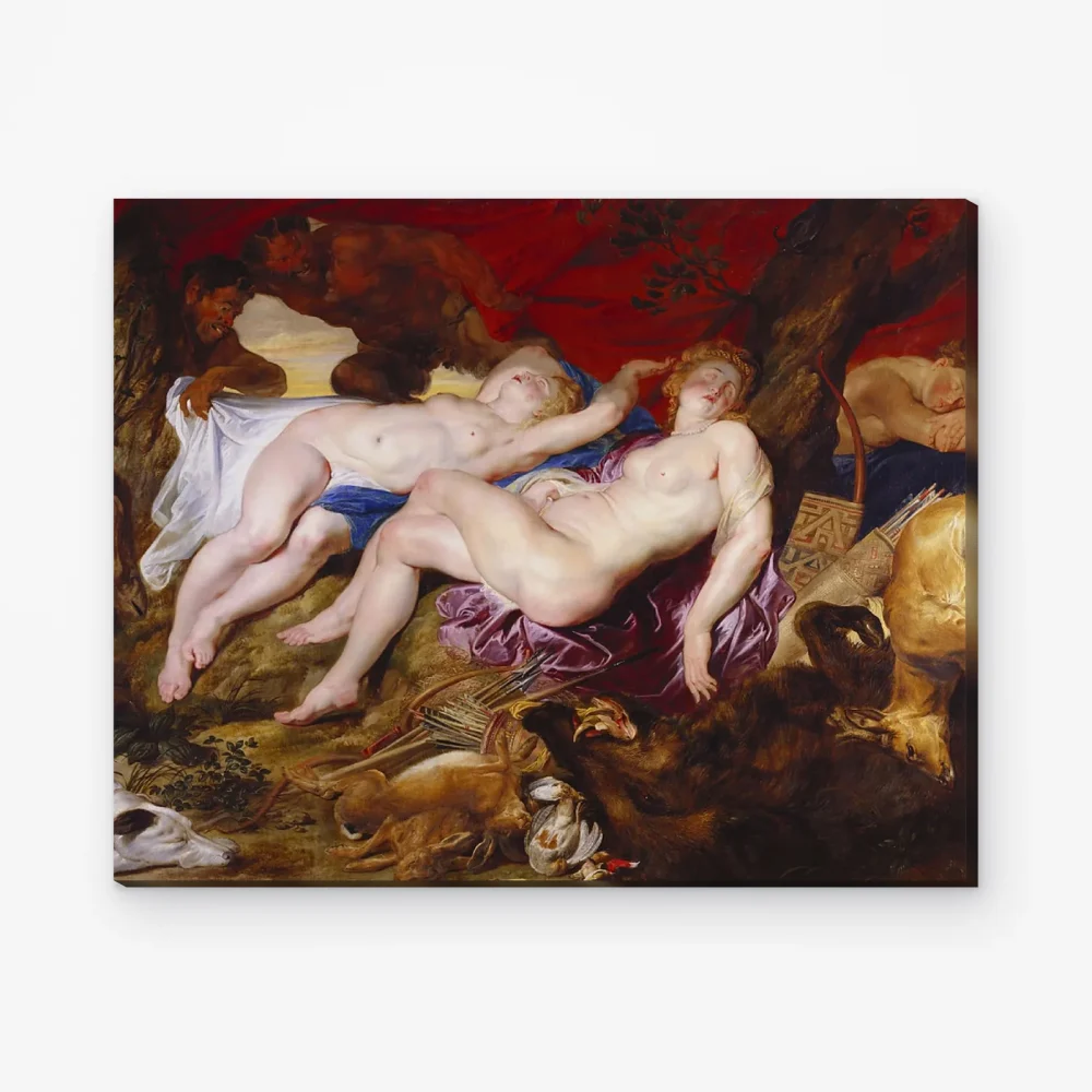 Pintar por Números - Diana y sus ninfas