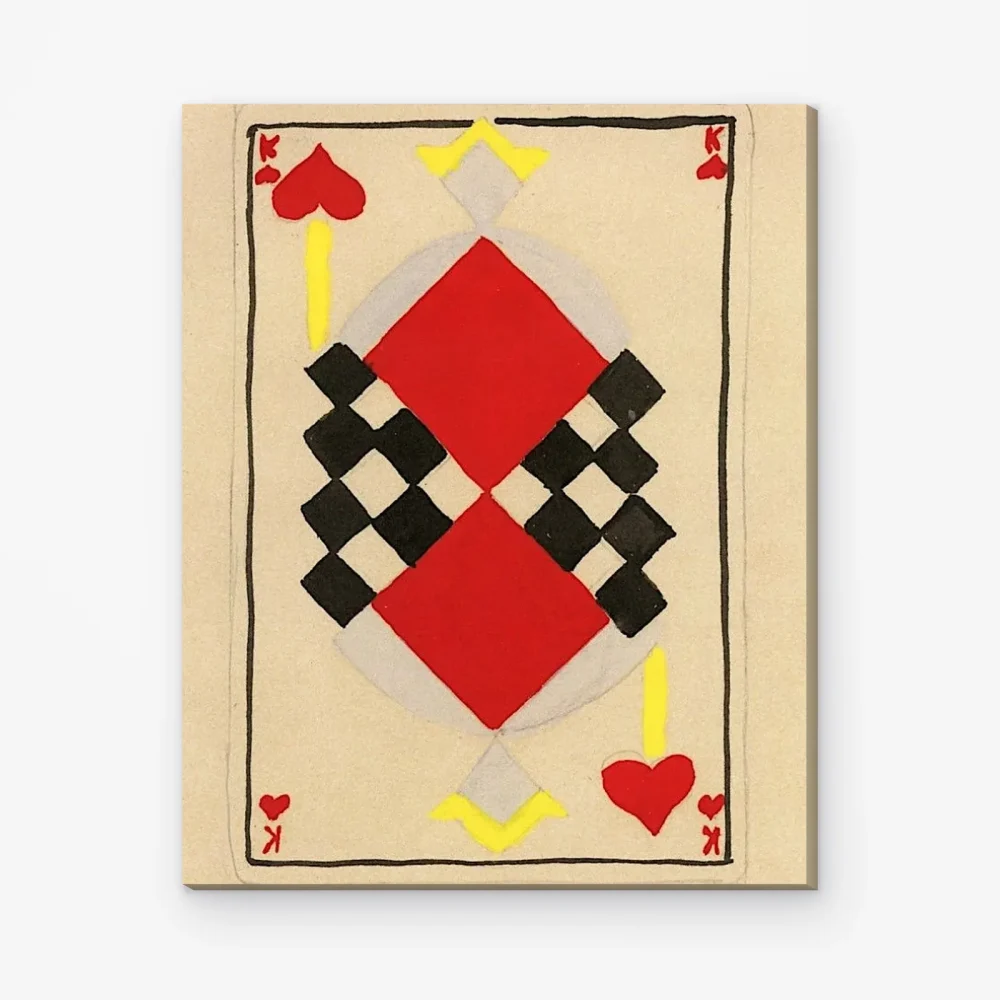 Pintar por Números - Diseño para un naipe