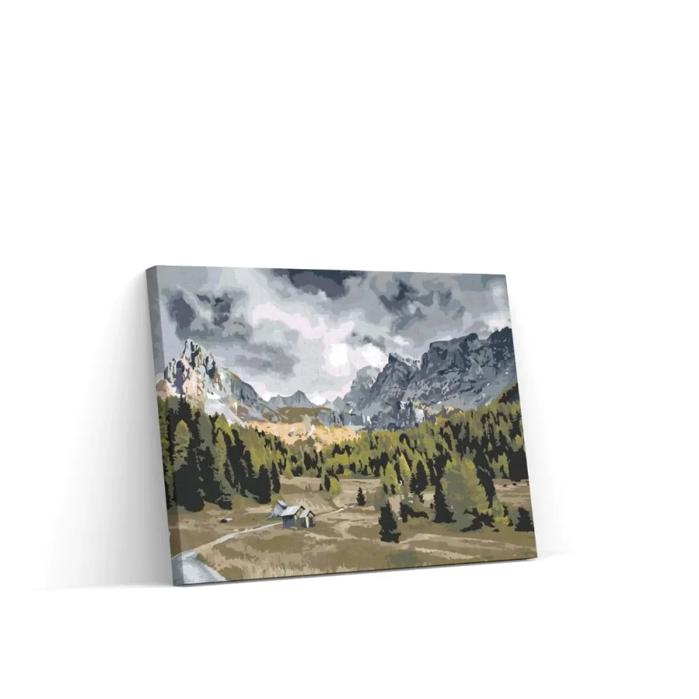 Pintar por números Dolomitas 2