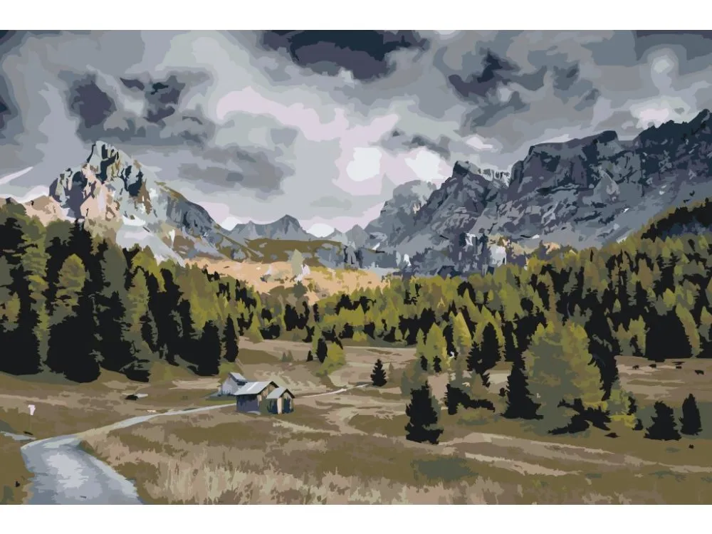Pintar por números Dolomitas 2 – foto 2