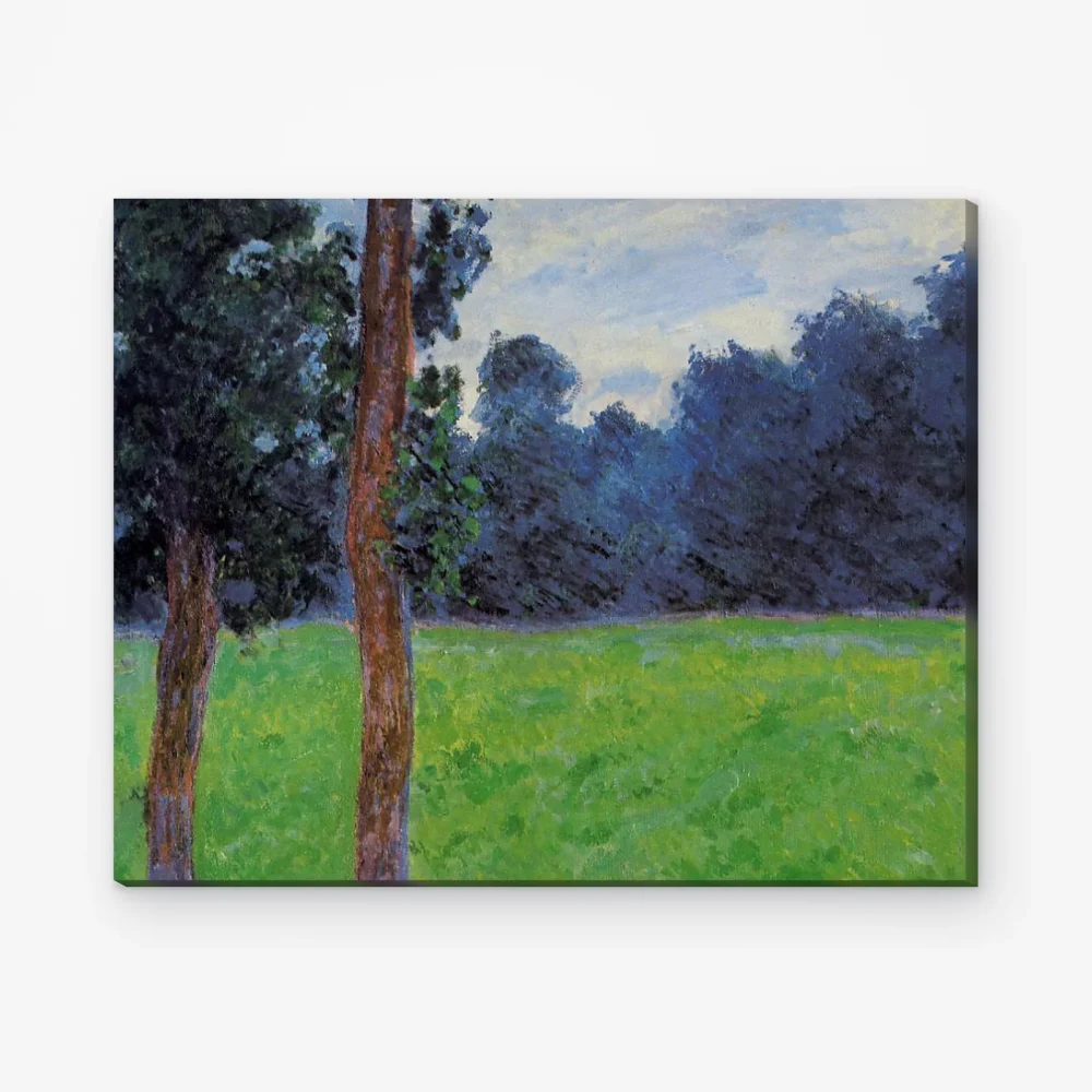 Pintar por Números - Dos árboles en un prado