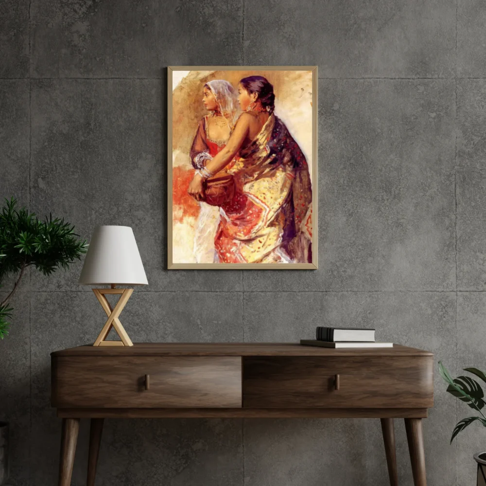 Pintar por números Dos bailarinas nautch – foto 4
