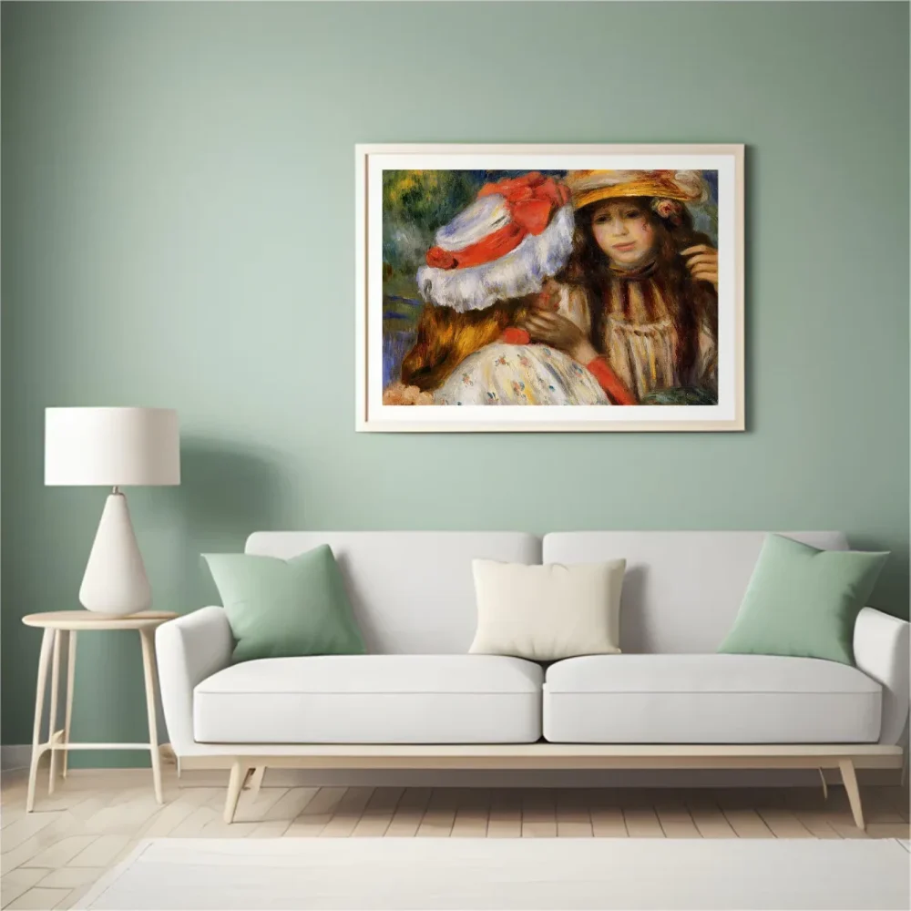 Pintar por números Dos hermanas – foto 4