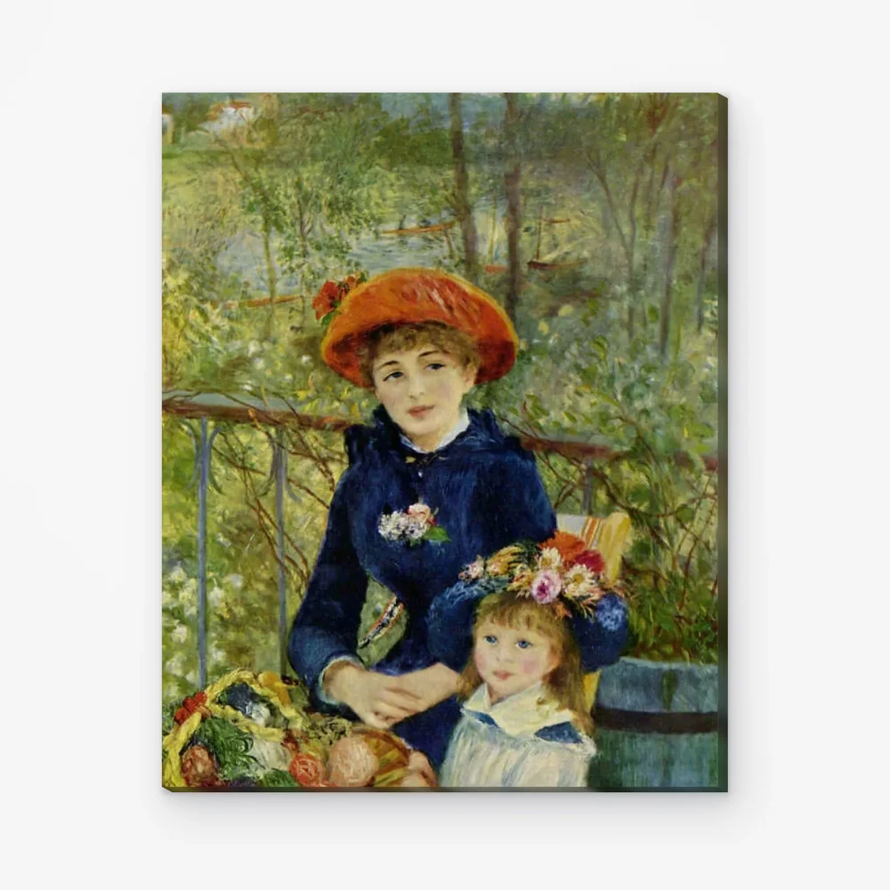 Pintar por Números - Dos hermanas (En la terraza)