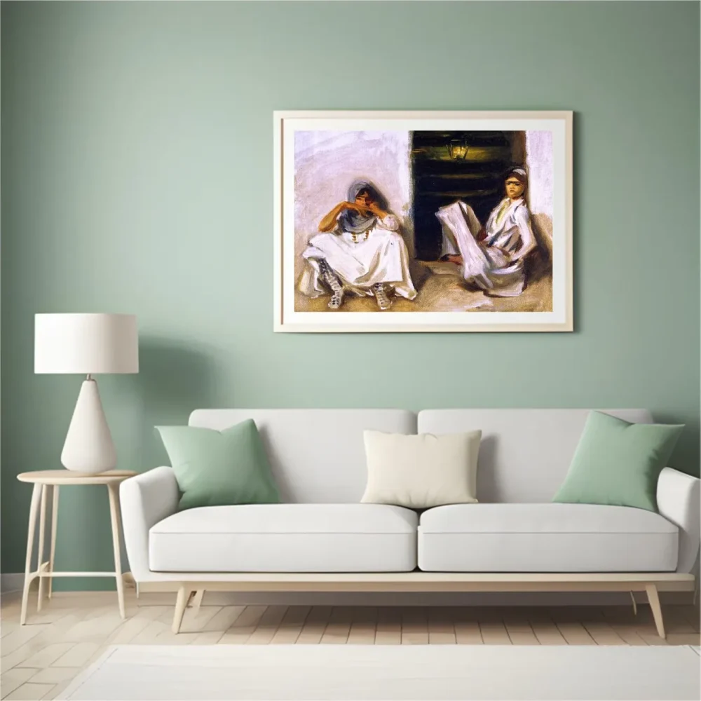 Pintar por números Dos mujeres árabes – foto 4