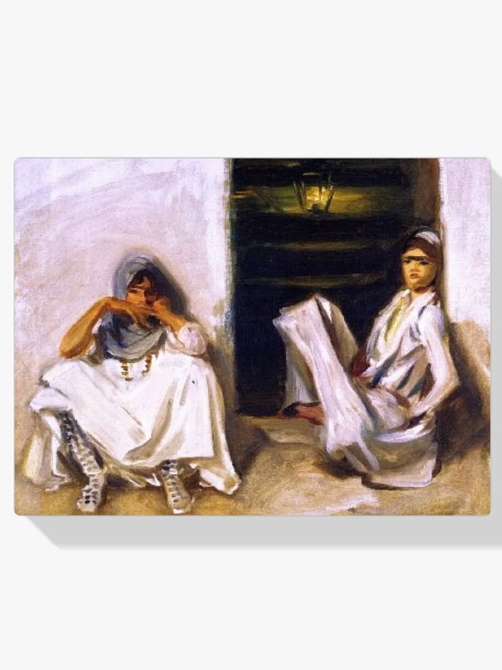 Pintar por números Dos mujeres árabes