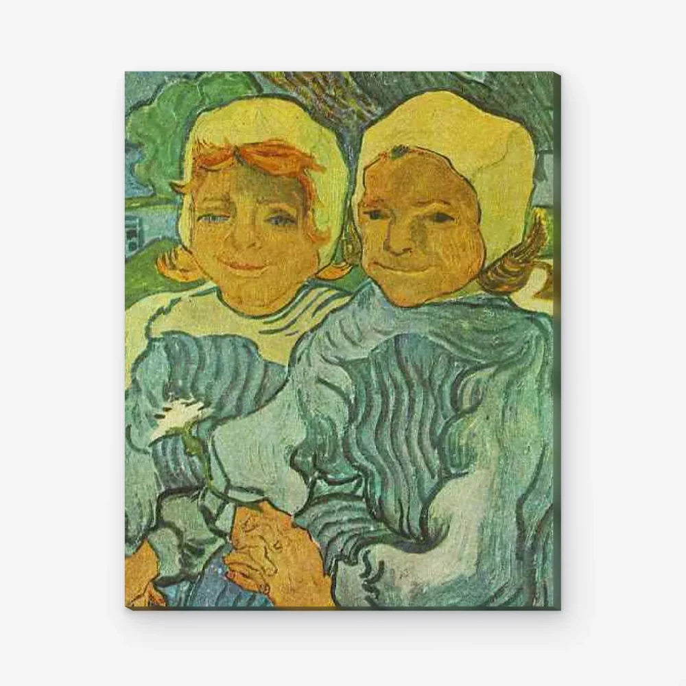 Pintar por Números - Dos niños