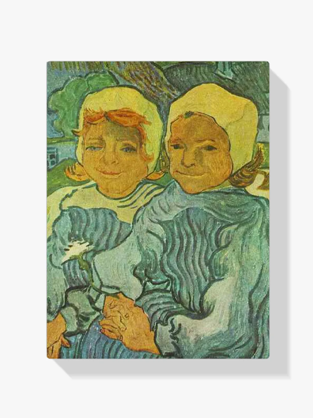 Pintar por números Dos niños