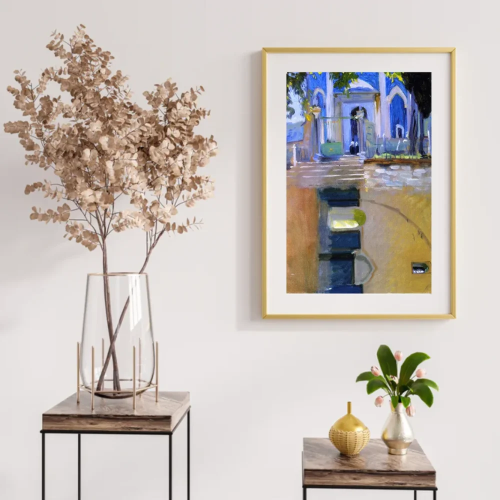 Pintar por números Dos vistas arquitectónicas – foto 2