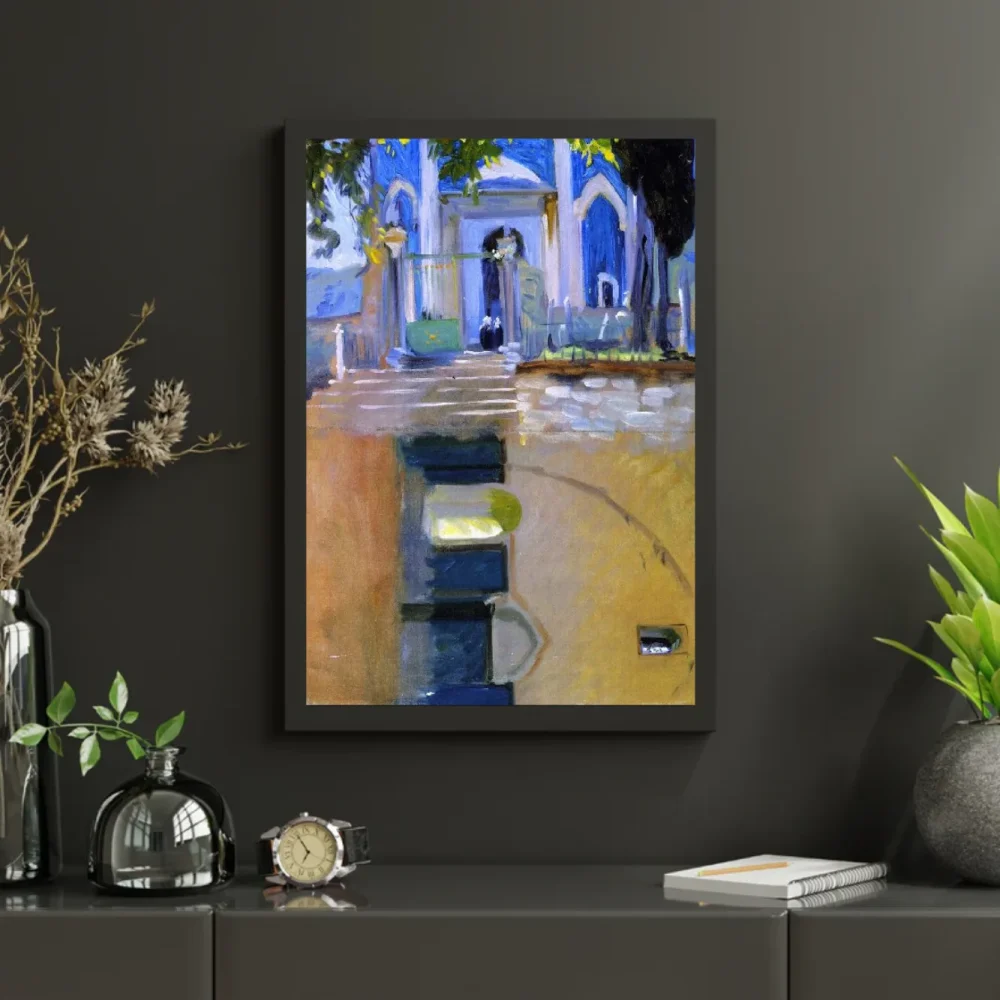 Pintar por números Dos vistas arquitectónicas – foto 3