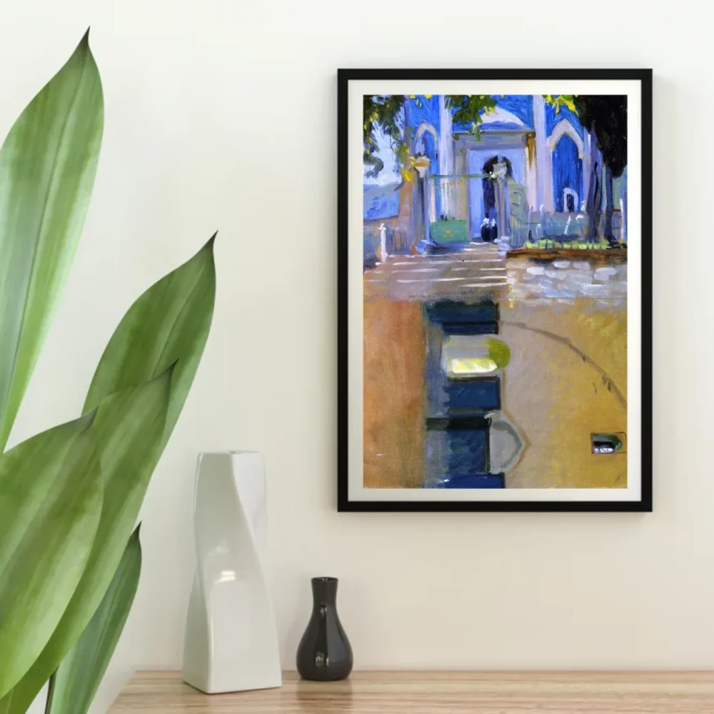 Pintar por números Dos vistas arquitectónicas – foto 4