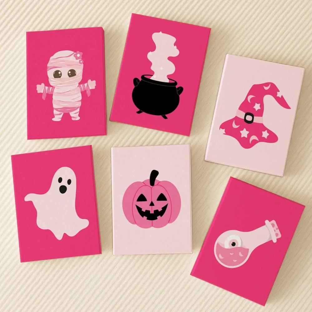 Pintar por números Dulces figuras de Halloween