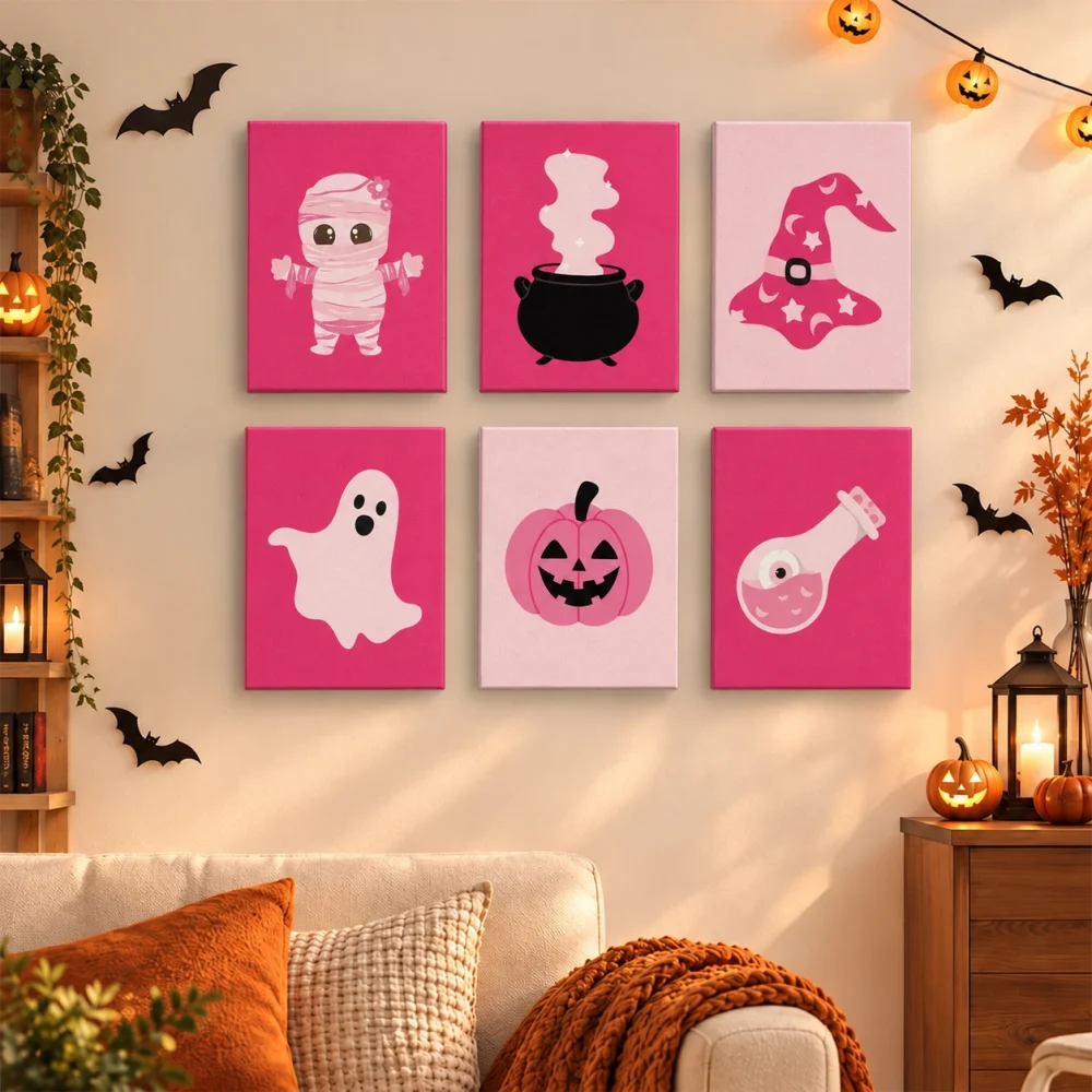 Pintar por números Dulces figuras de Halloween – foto 3