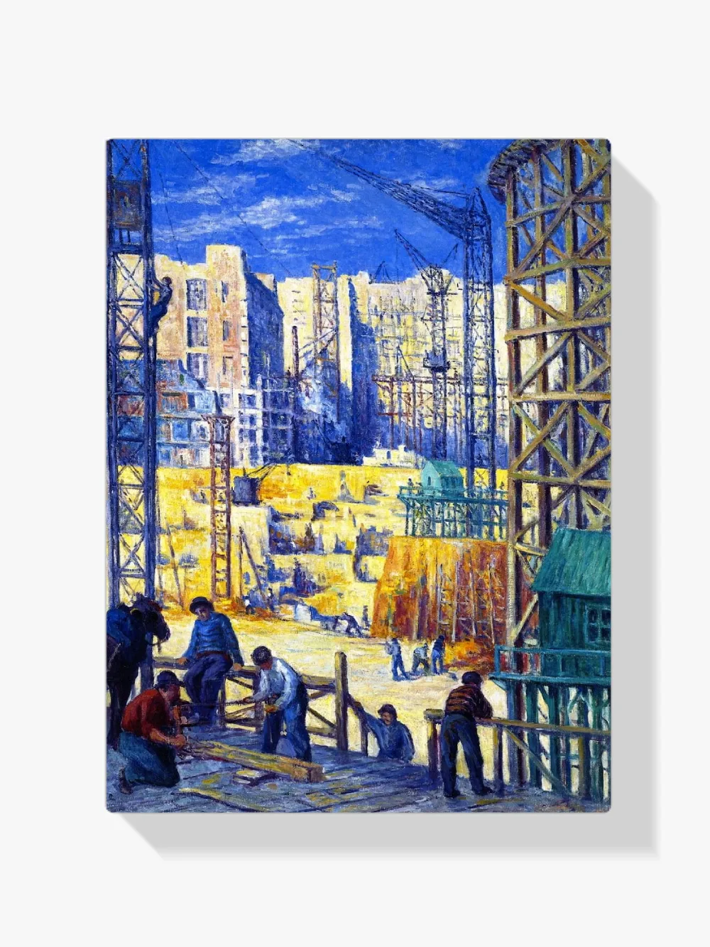 Pintar por números Edificio en el Quai de Passy