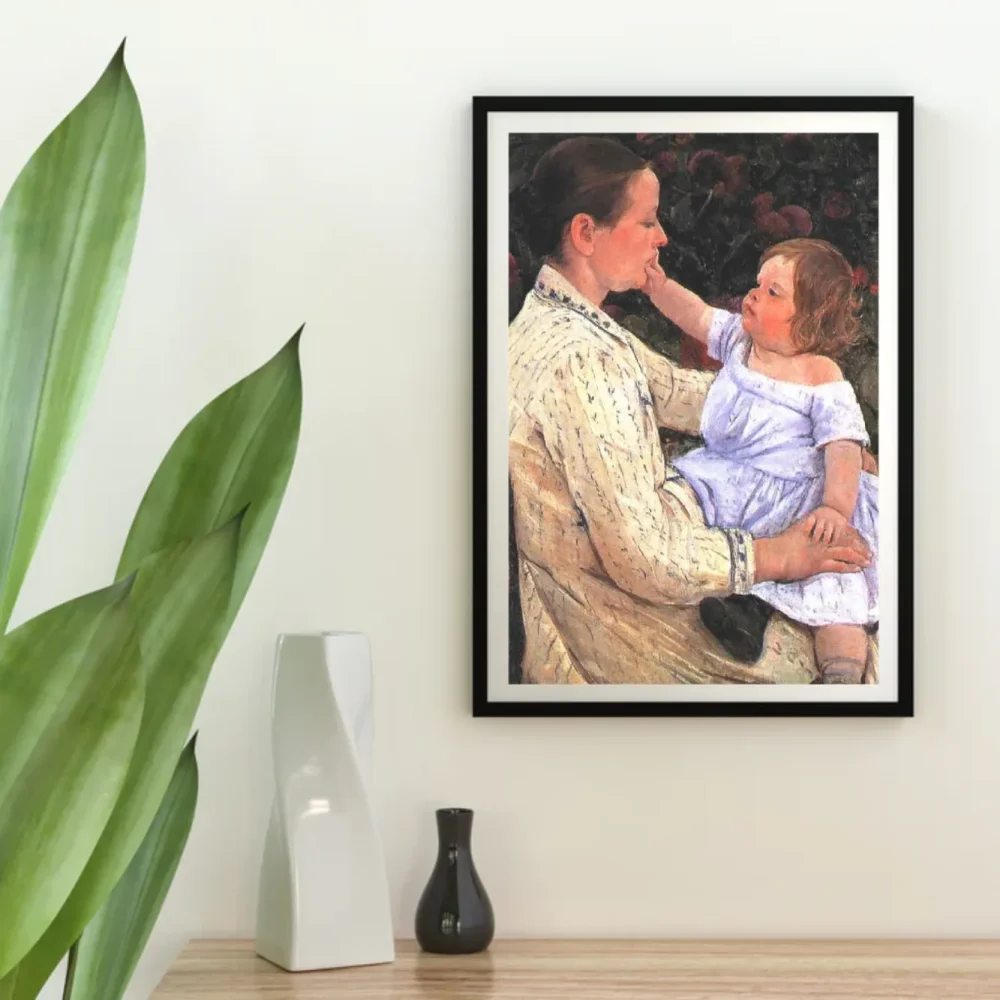 Pintar por números El abrazo del niño – foto 4