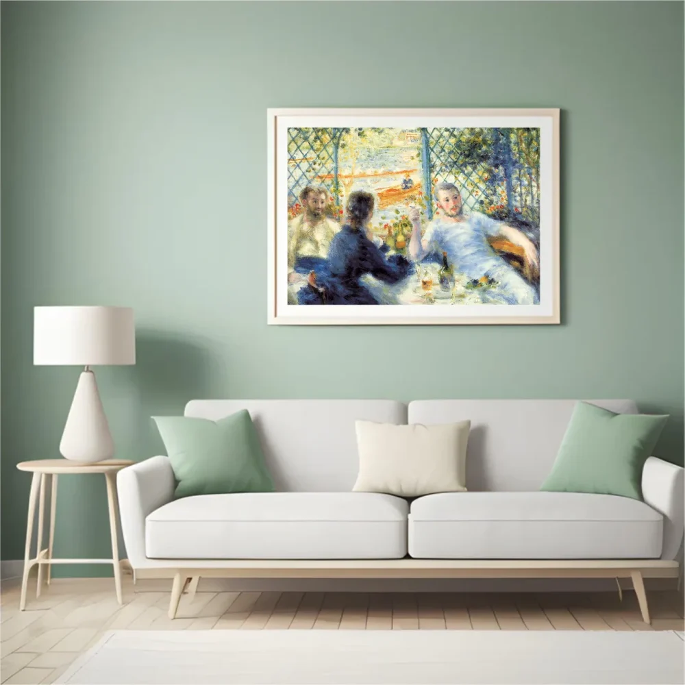 Pintar por números El almuerzo de los remeros – foto 4