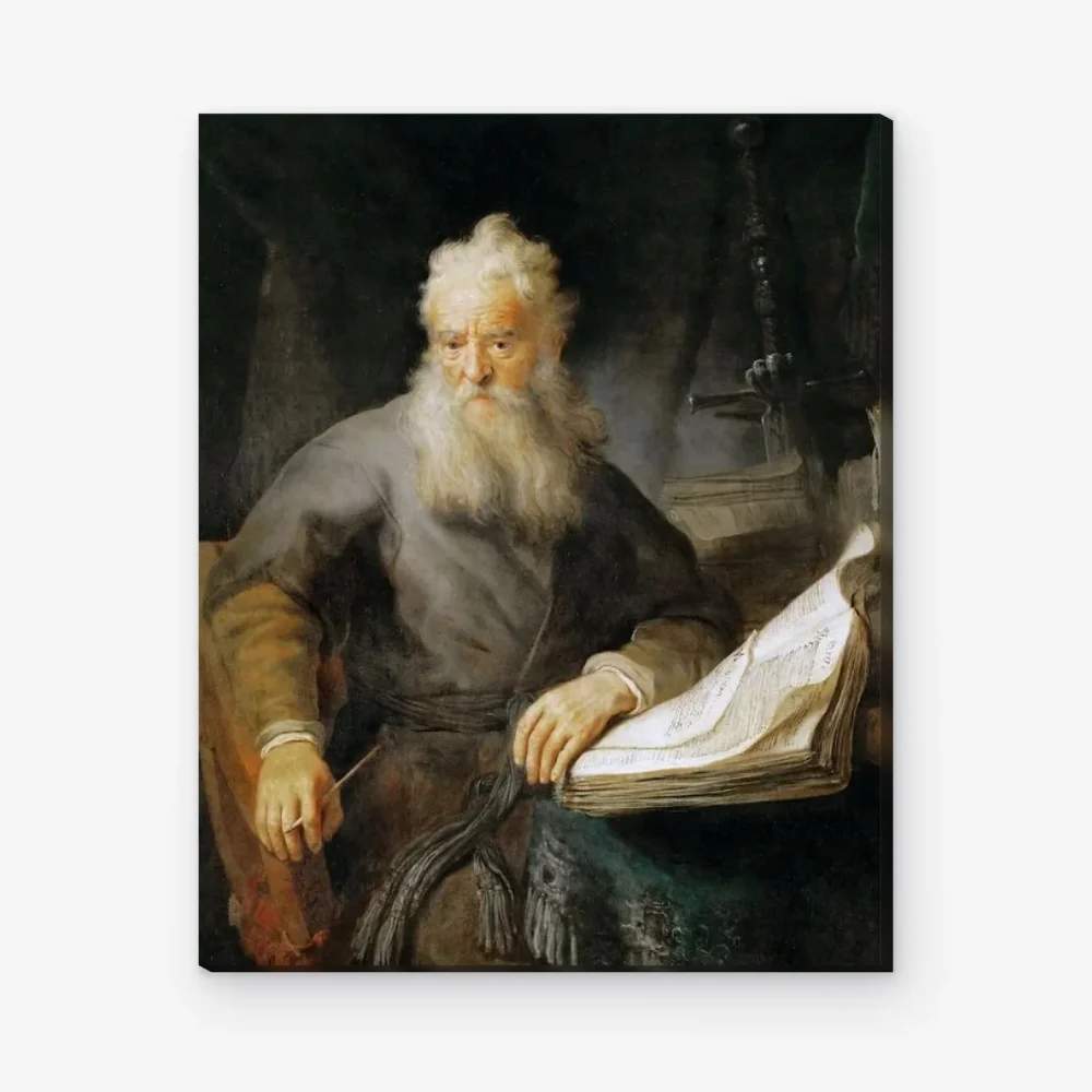Pintar por Números - El apóstol Pablo - Rembrandt