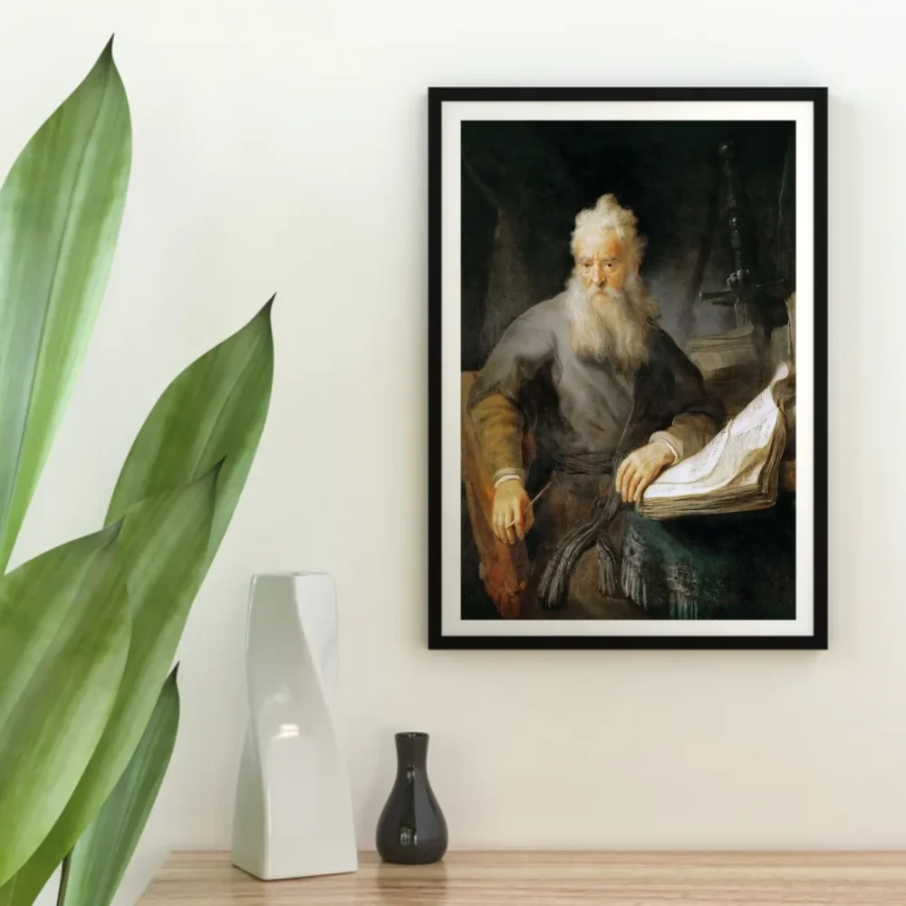Pintar por números El apóstol Pablo - Rembrandt – foto 4