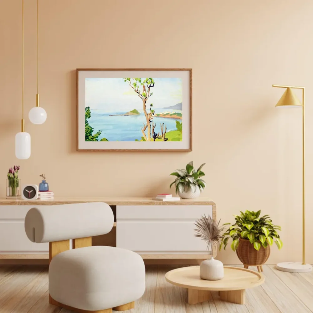 Pintar por números El árbol, cornisa de Bugía – foto 3