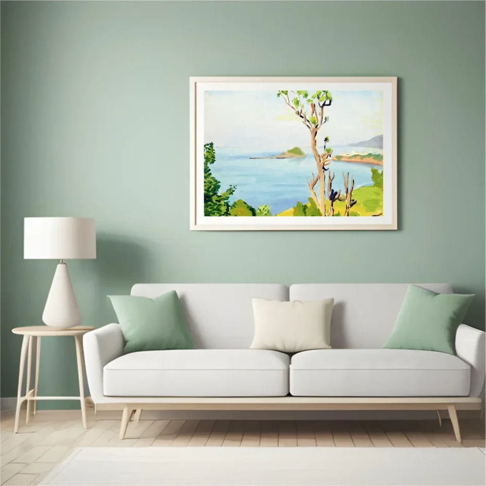 Pintar por números El árbol, cornisa de Bugía – foto 4