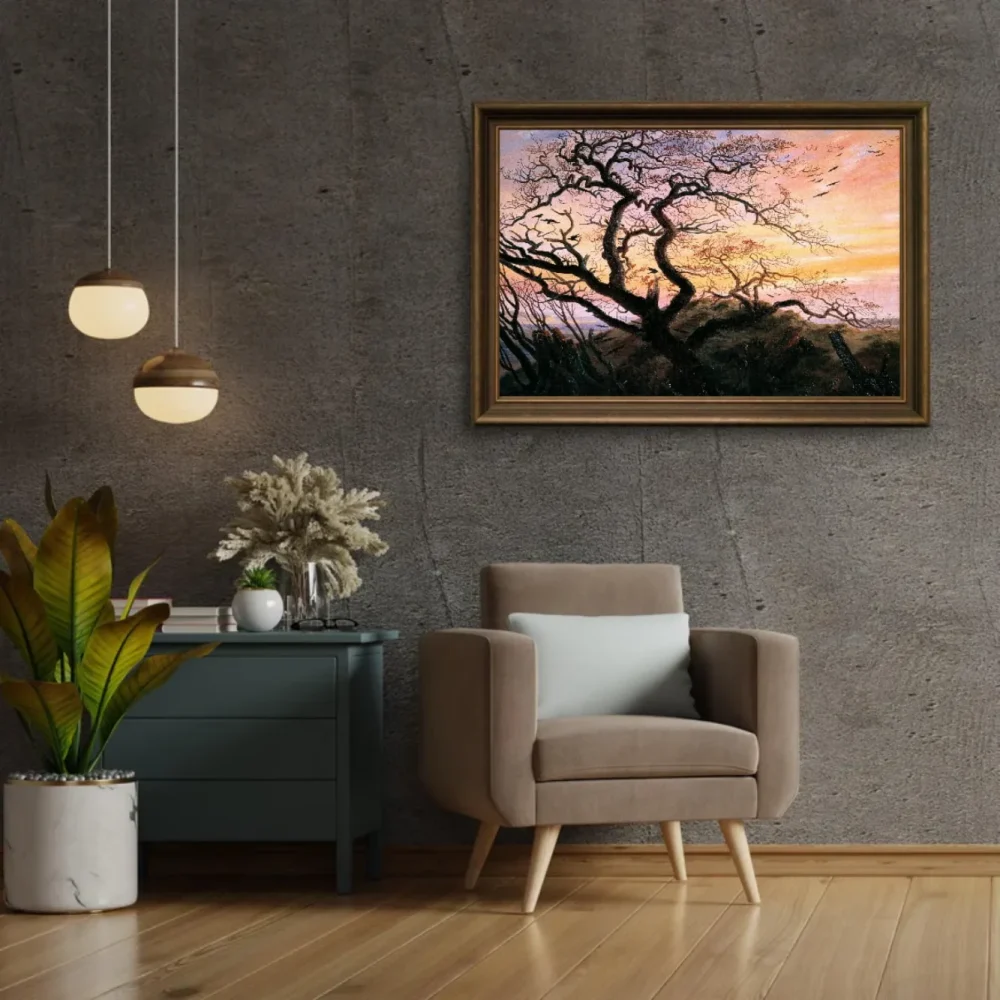 Pintar por números El árbol de los cuervos – foto 2