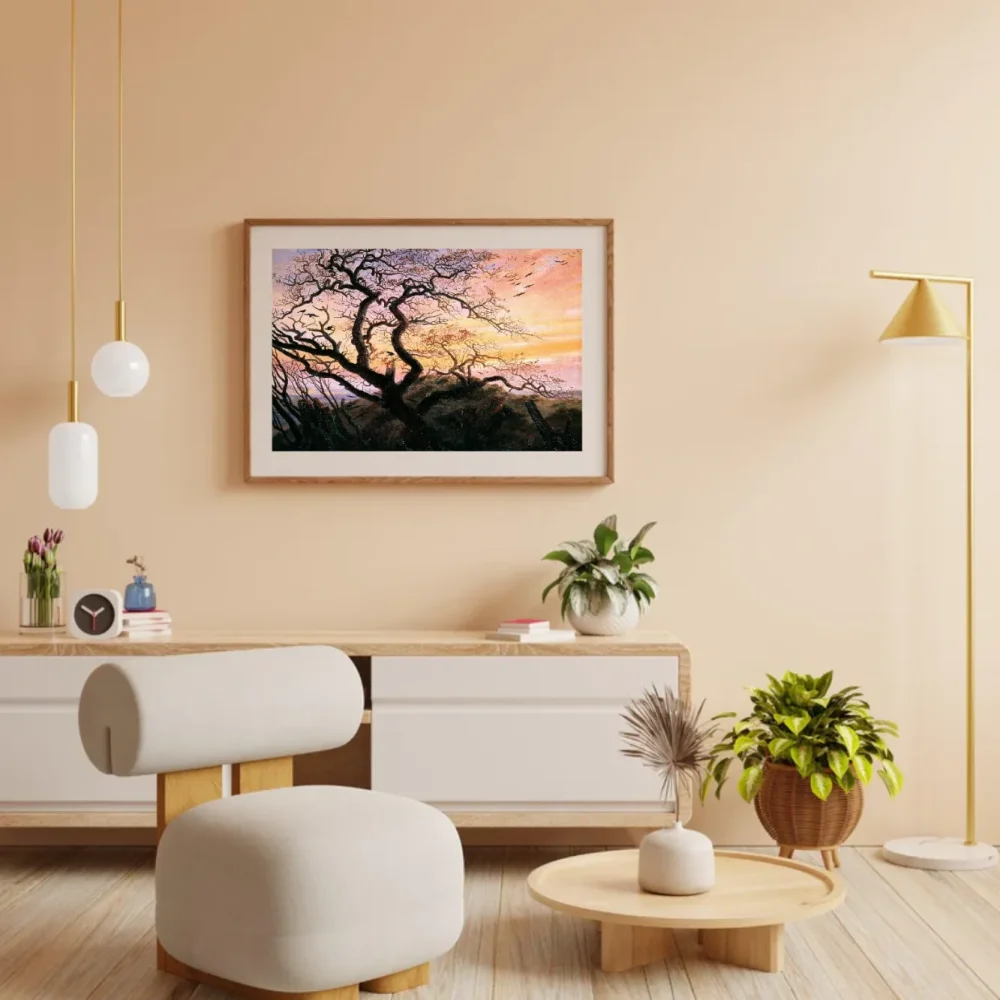 Pintar por números El árbol de los cuervos – foto 3