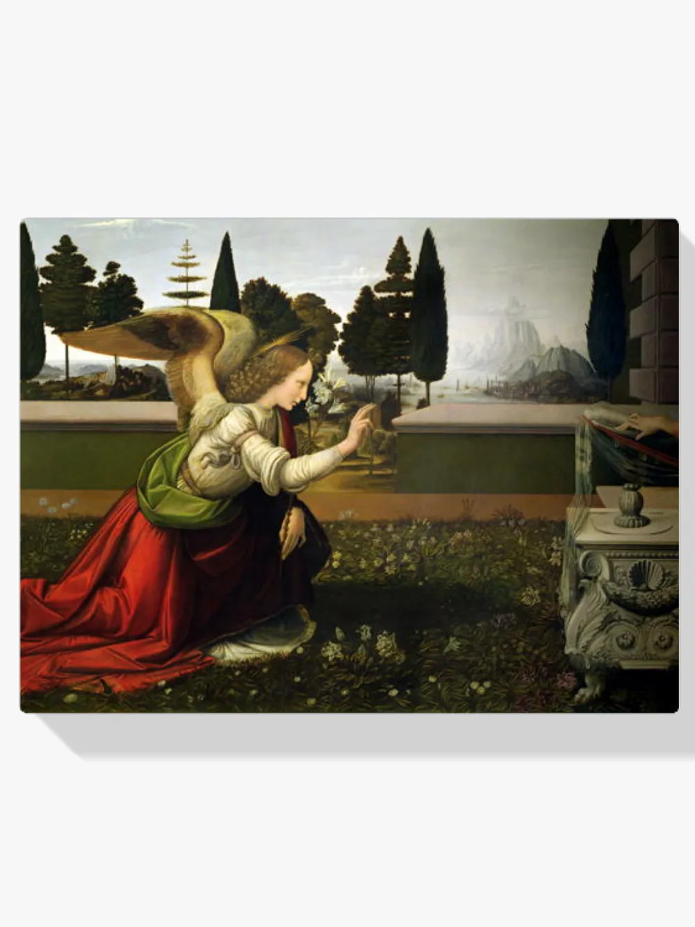 Pintar por números El arcángel Gabriel de la Anunciación