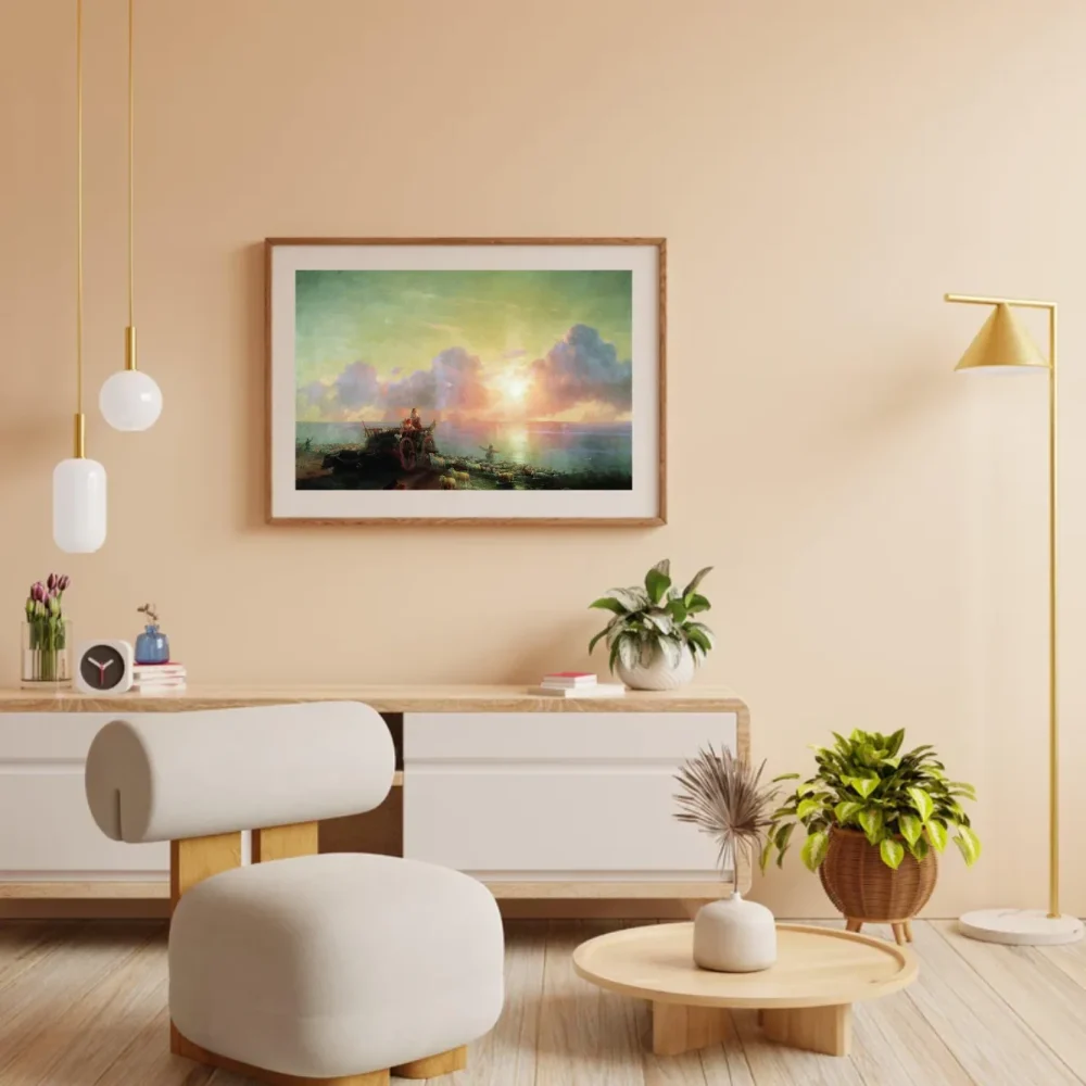 Pintar por números El baño de las ovejas – foto 3