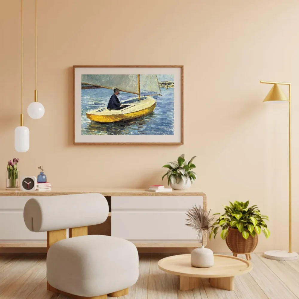 Pintar por números El barco amarillo – foto 3