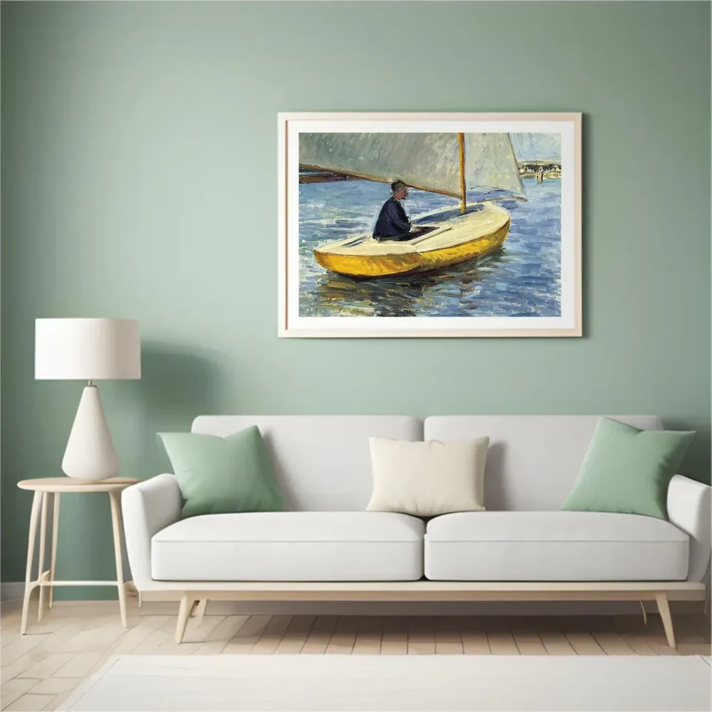 Pintar por números El barco amarillo – foto 4