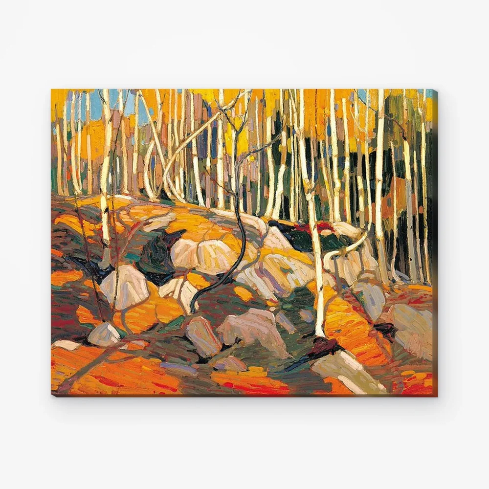 Pintar por Números - El bosque de abedules