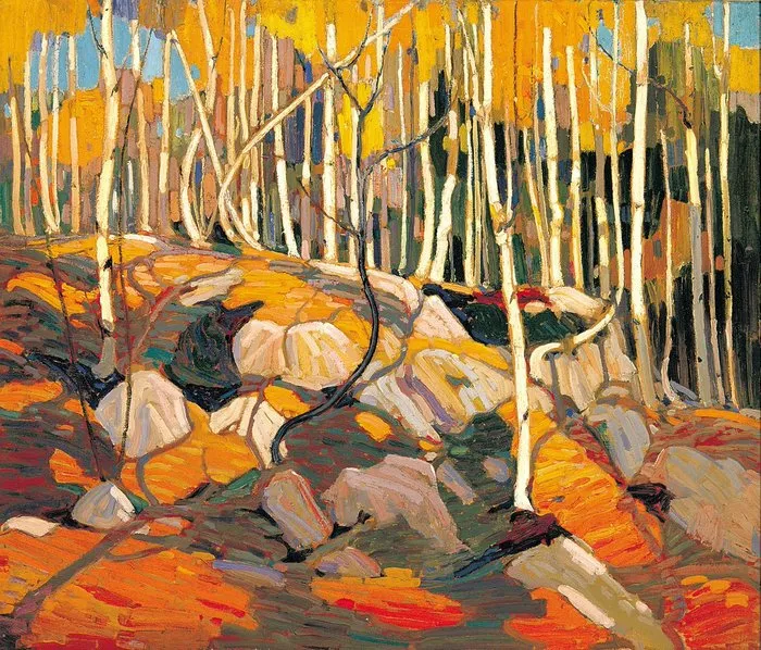 Pintar por números El bosque de abedules – foto 2