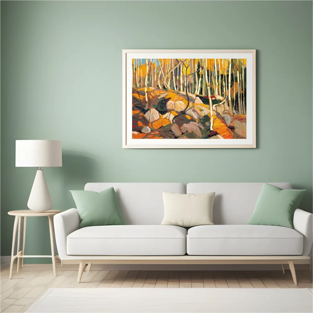 Pintar por números El bosque de abedules – foto 5