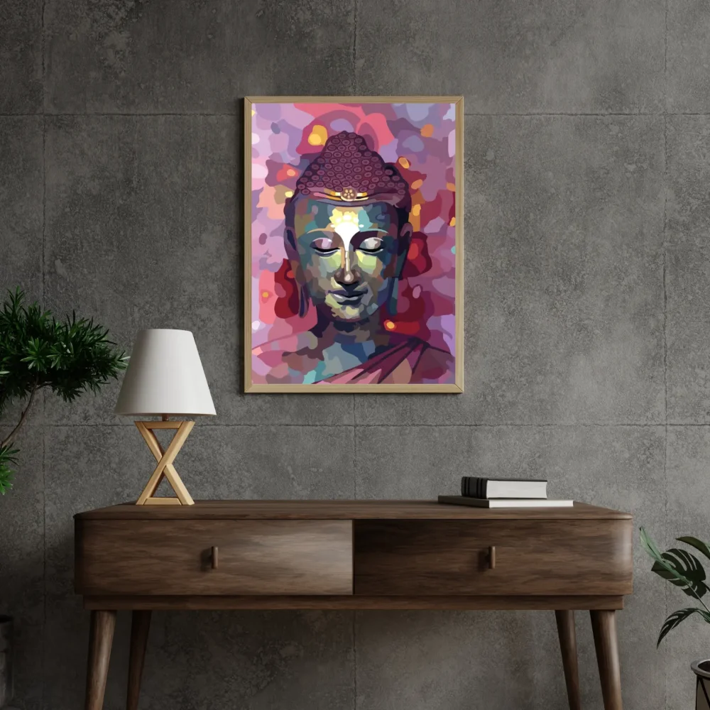 Pintar por números El Buda rosa – foto 4