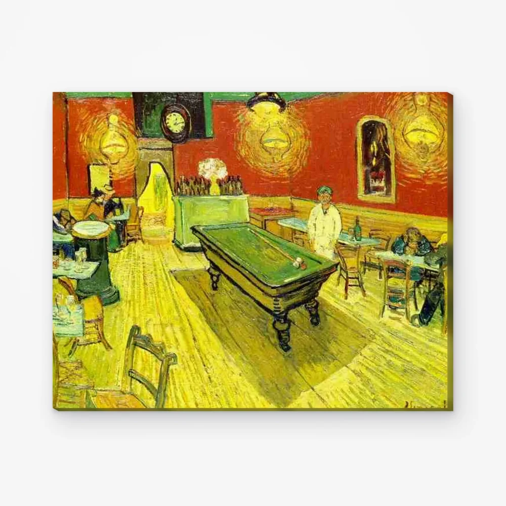 Pintar por Números - El café de noche en la Place Lamartine, Arles