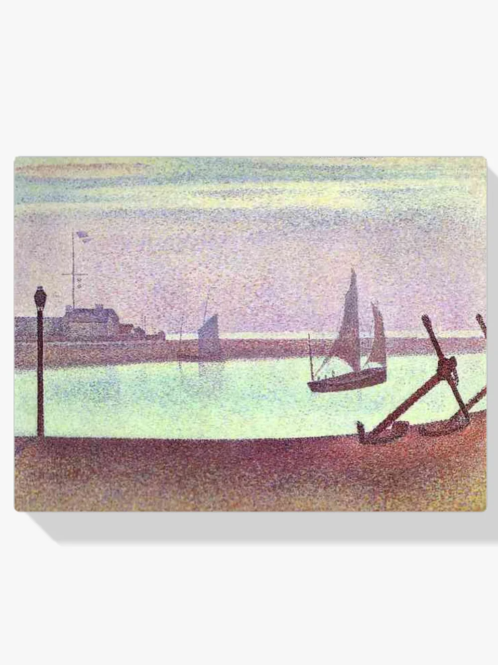 Pintar por números El canal de Gravelines al atardecer