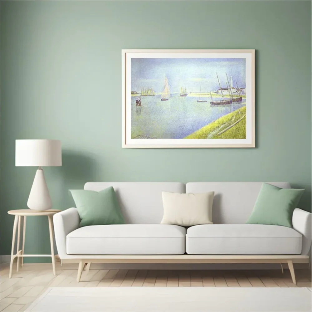 Pintar por números El canal de Gravelines en dirección al mar – foto 4