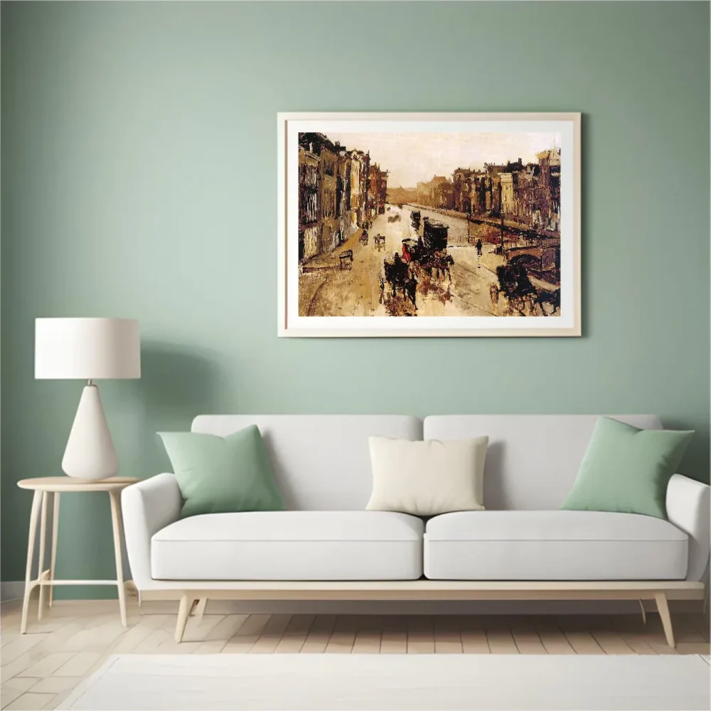 Pintar por números El canal Rokin de Ámsterdam – foto 4