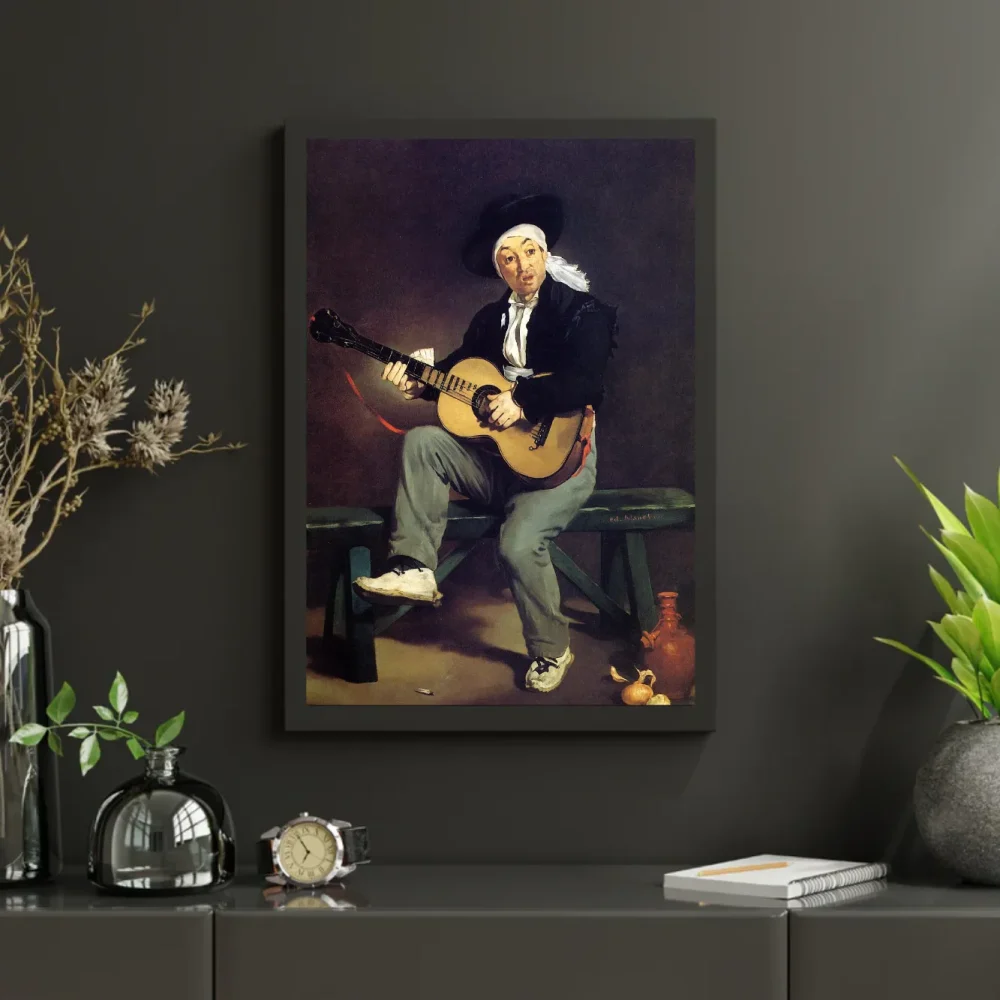 Pintar por números El cantante español o El guitarrero – foto 3