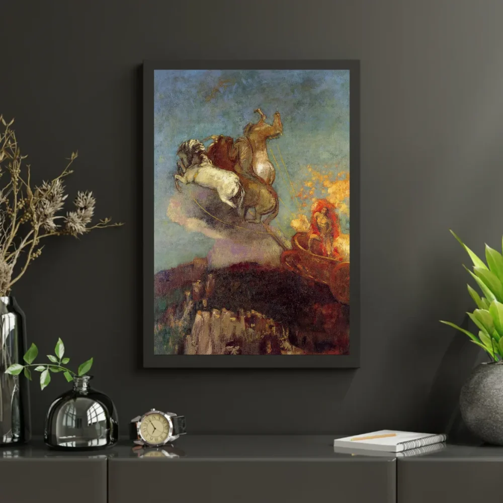 Pintar por números El carro de Apolo - Odilon Redon – foto 3
