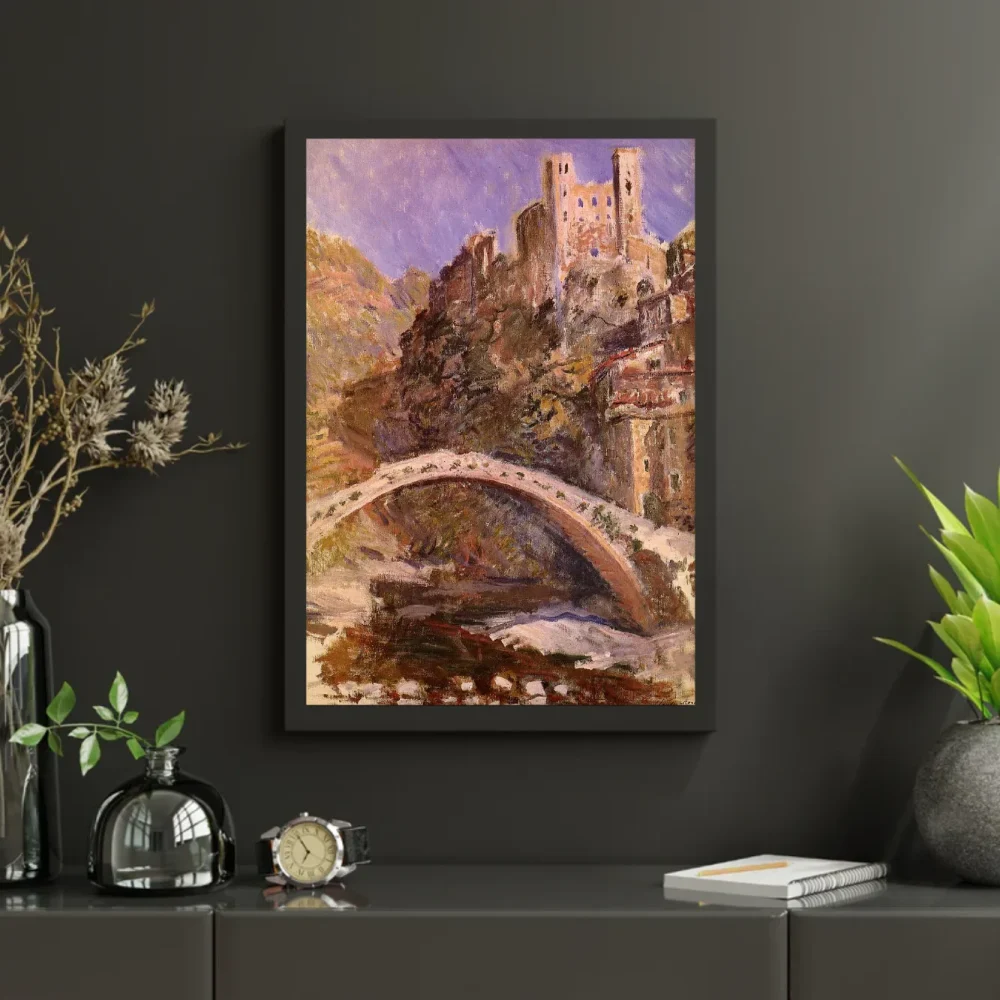 Pintar por números El castillo de Dolceacqua – foto 3