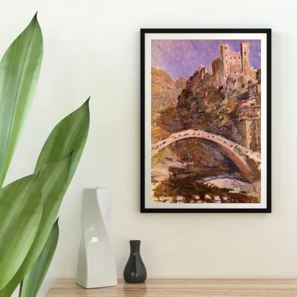 Pintar por números El castillo de Dolceacqua – foto 4