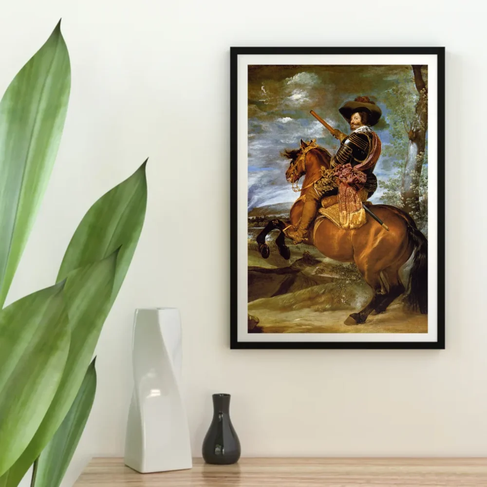Pintar por números El conde-duque de Olivares a caballo – foto 4