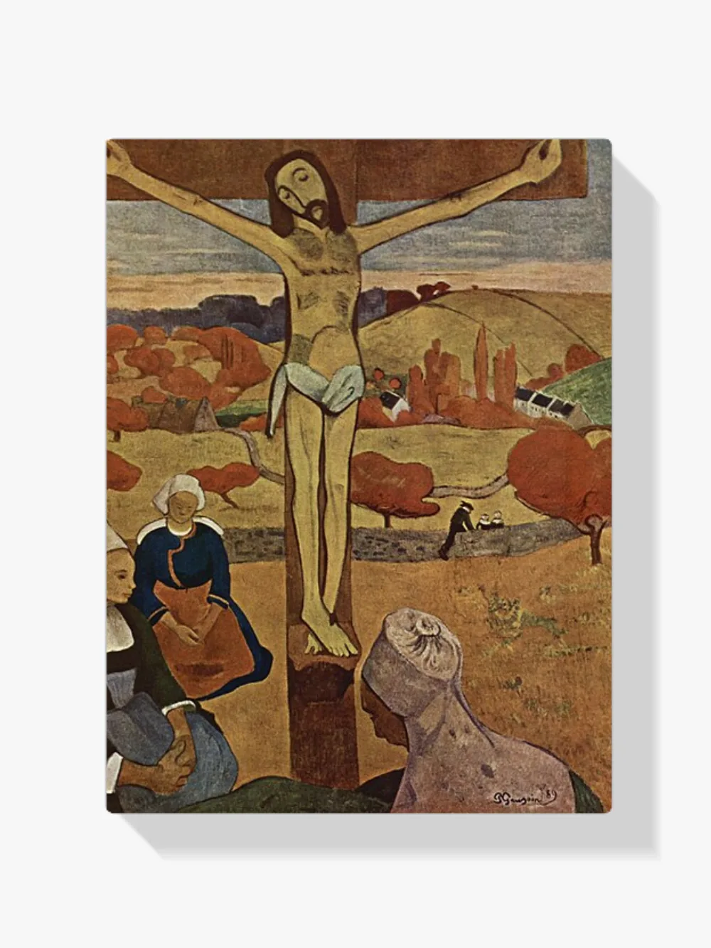Pintar por números El Cristo amarillo