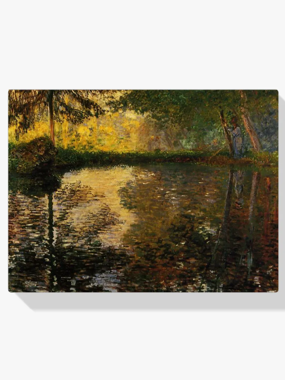 Pintar por números El estanque de Montgeron