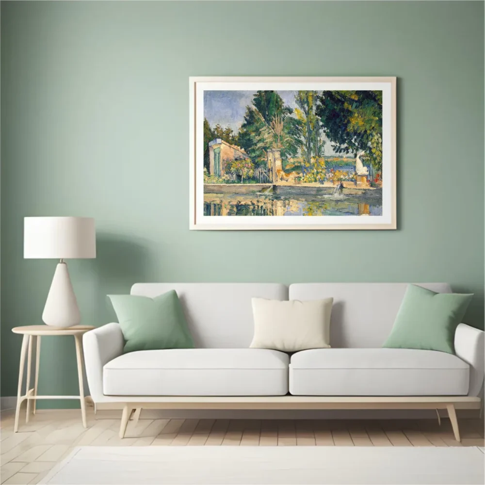 Pintar por números El estanque del Jas de Bouffan - Paul Cézanne – foto 4