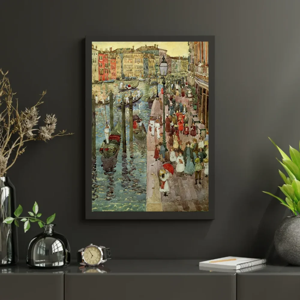 Pintar por números El Gran Canal de Venecia - Maurice Prendergast – foto 3