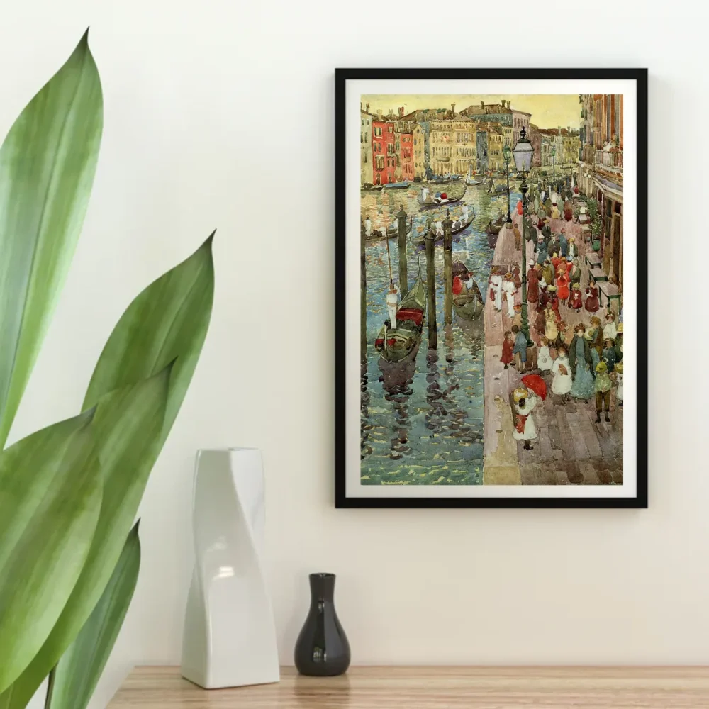 Pintar por números El Gran Canal de Venecia - Maurice Prendergast – foto 4