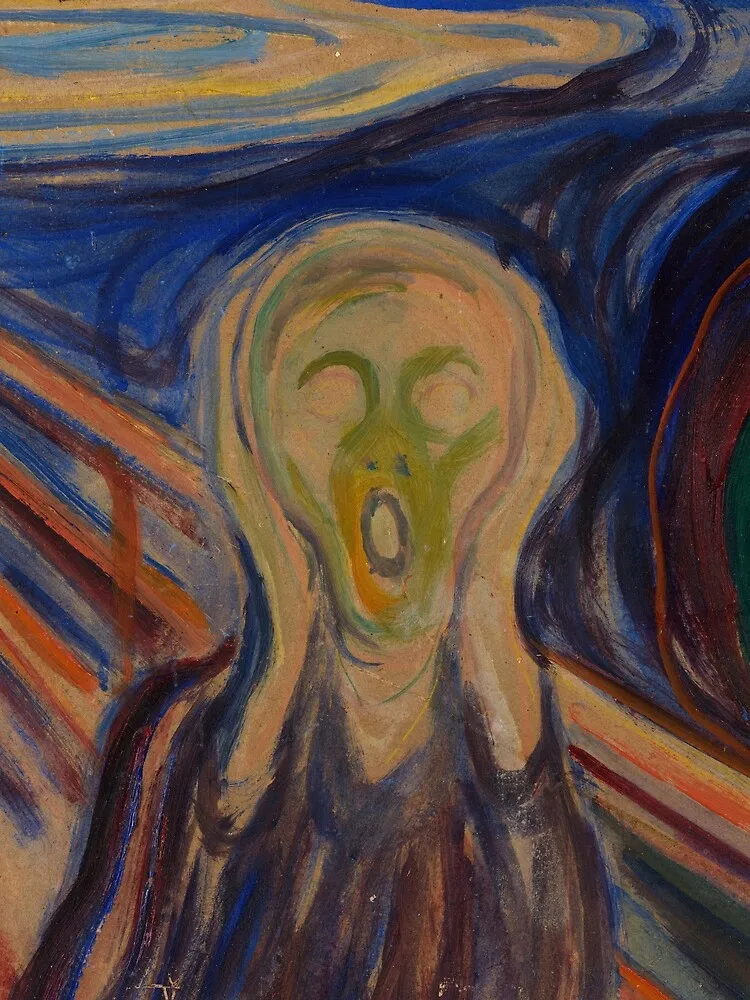 Pintar por números El grito – foto 2