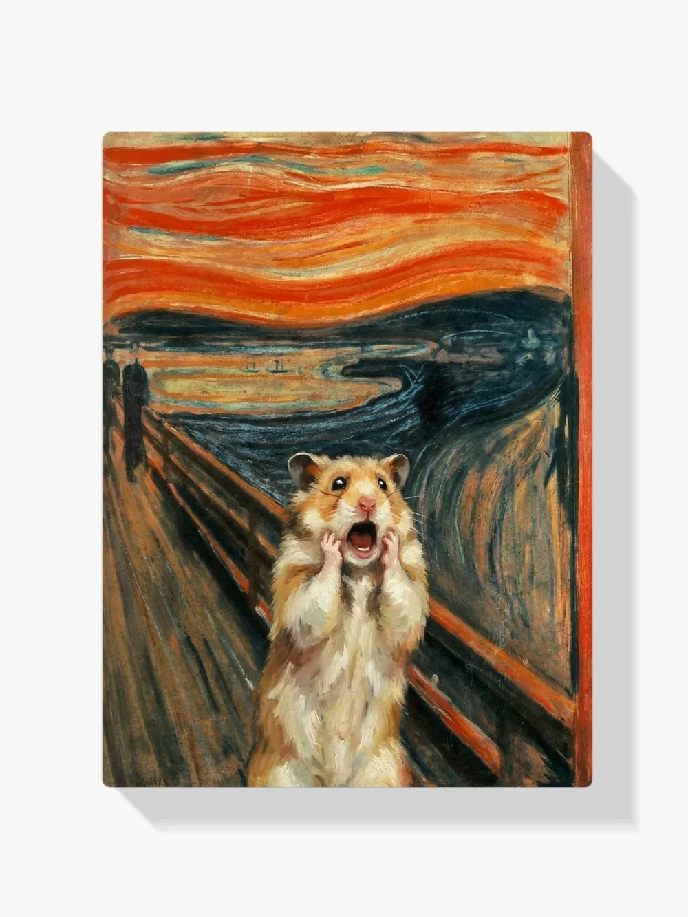 Pintar por números El grito del hámster